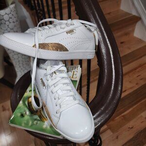 New with Tag Puma Womans Match  Lo Patent Snake With Size 9
